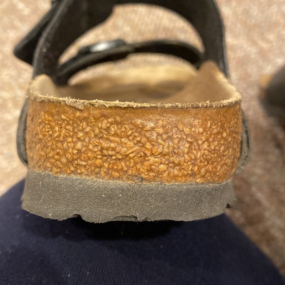 Birkenstocks, very lightly worn. Black size 39 - Picture 5 of 6